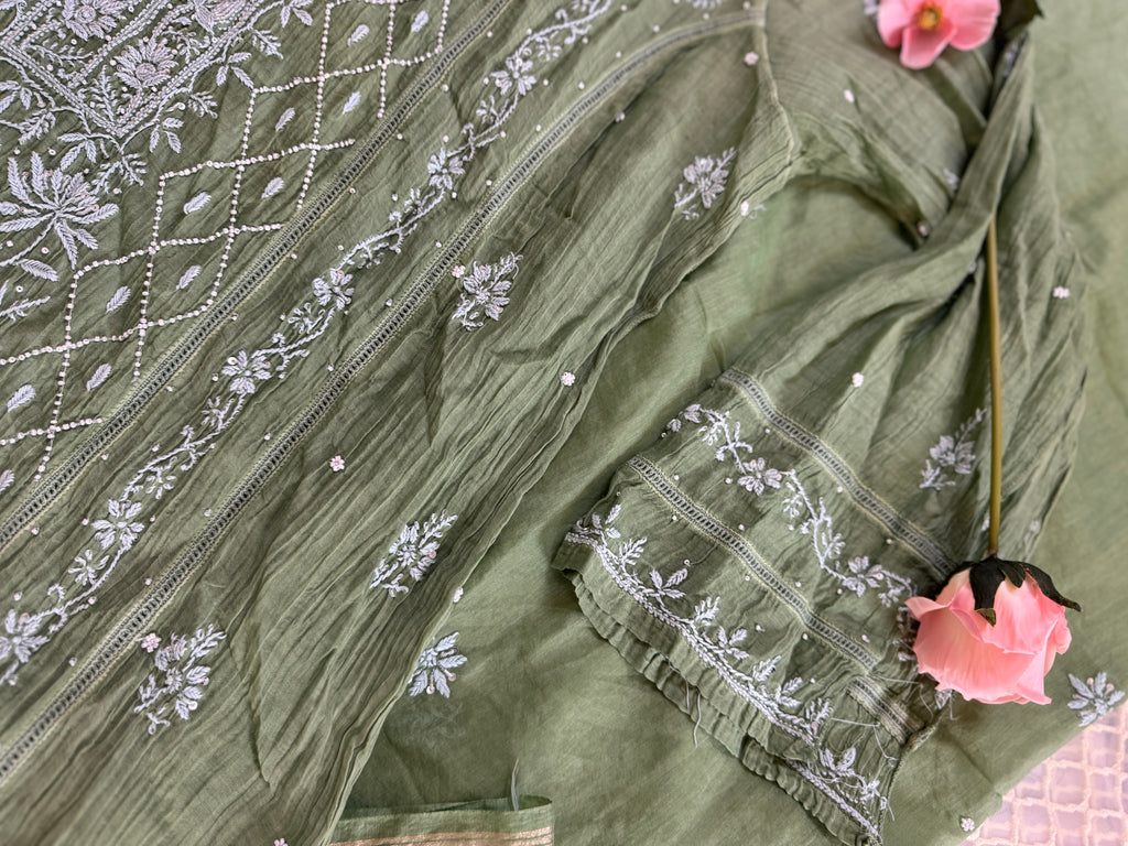 Pure Mul Sem-stitched Suit with heavy front panel