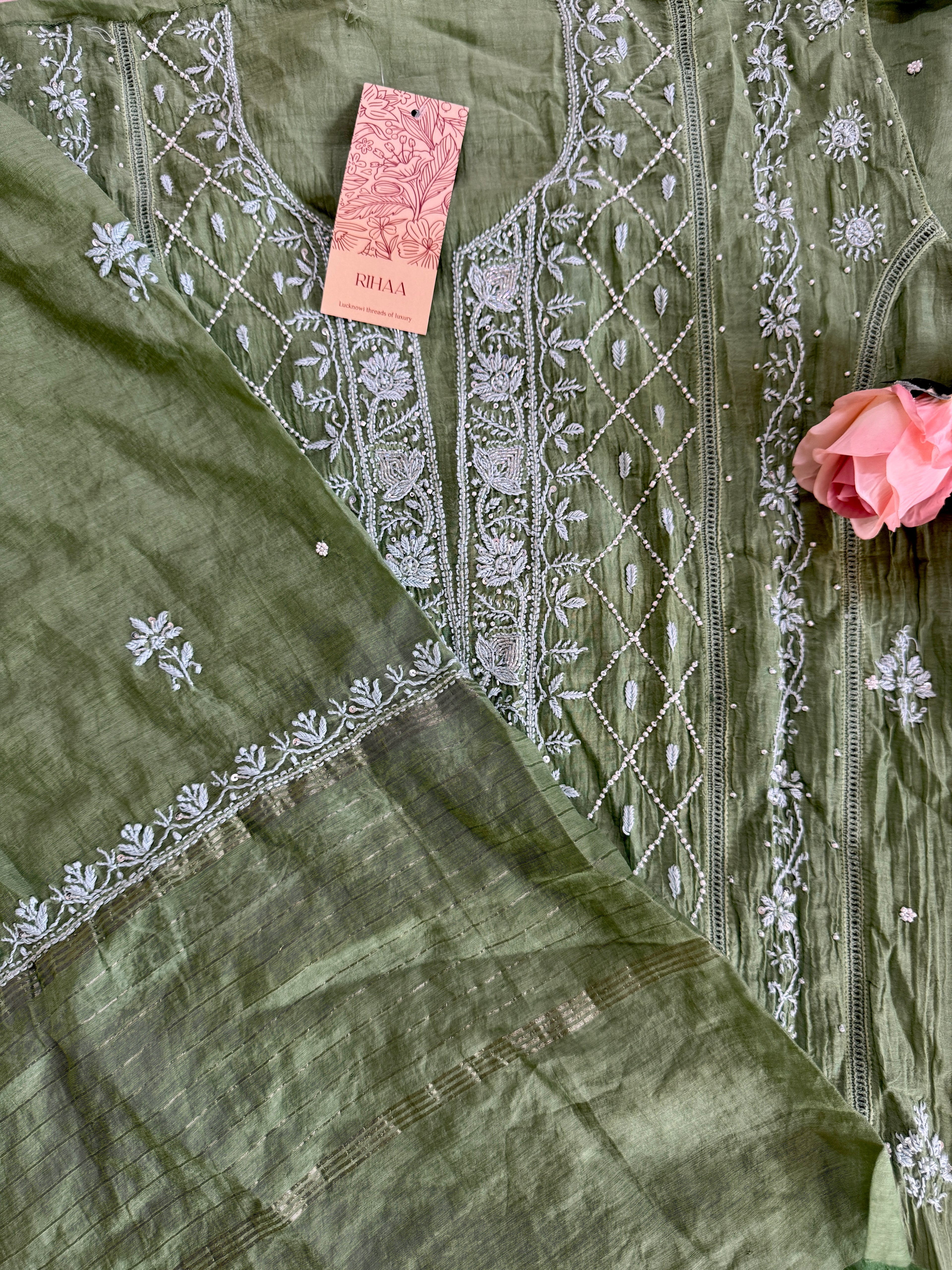 Pure Mul Sem-stitched Suit with heavy front panel