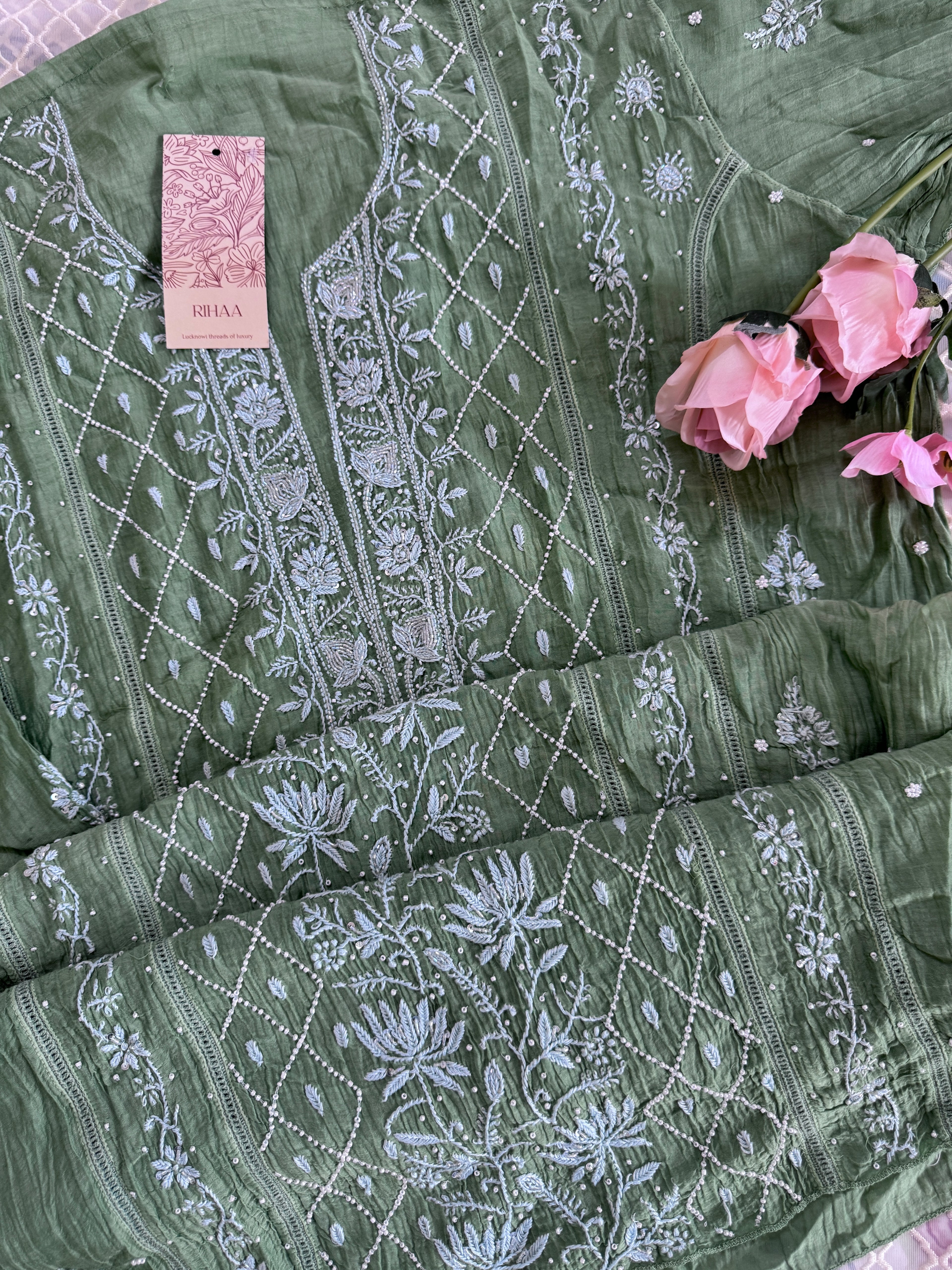 Pure Mul Sem-stitched Suit with heavy front panel