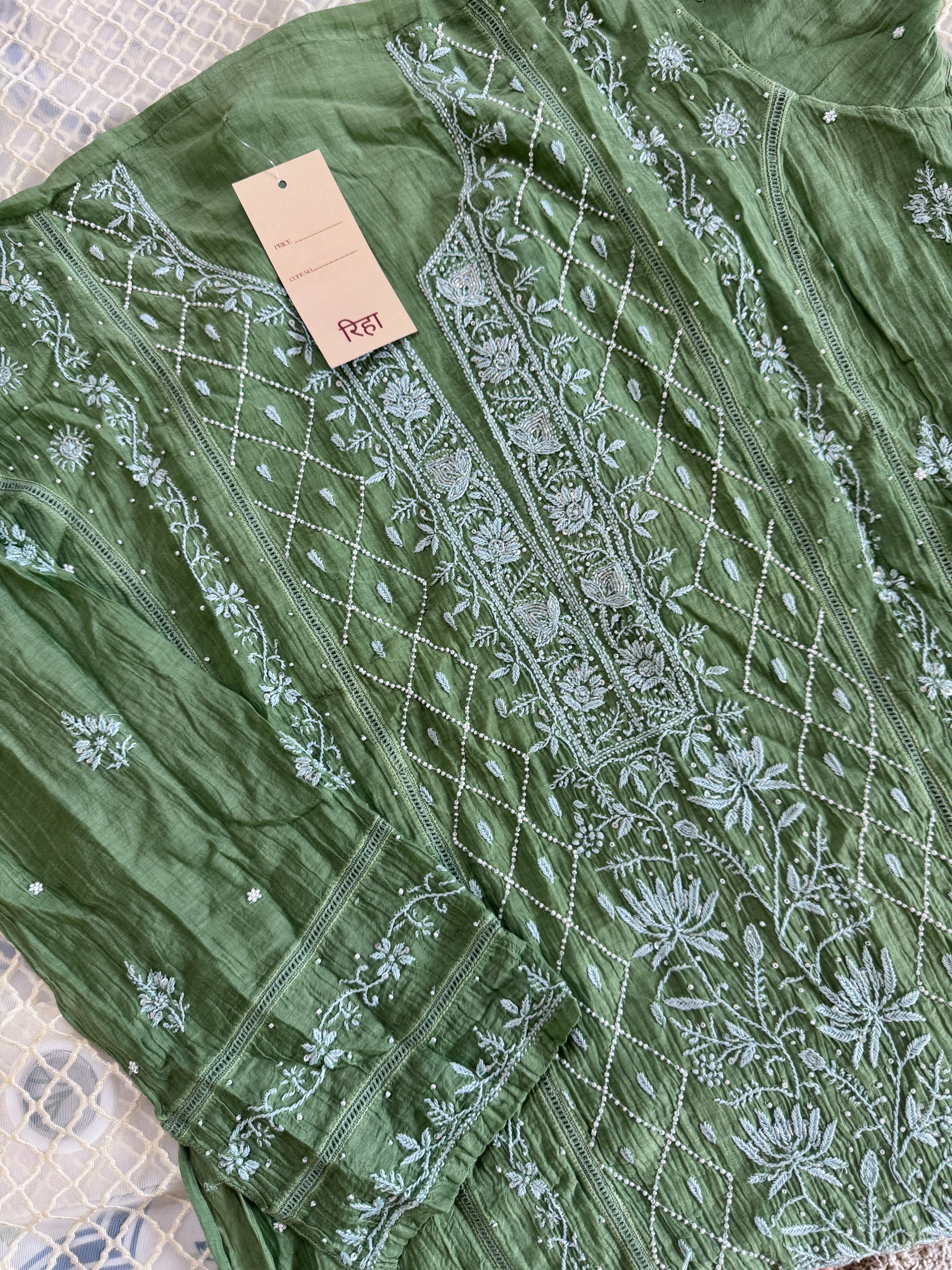 Pure Mul Sem-stitched Suit with heavy front panel