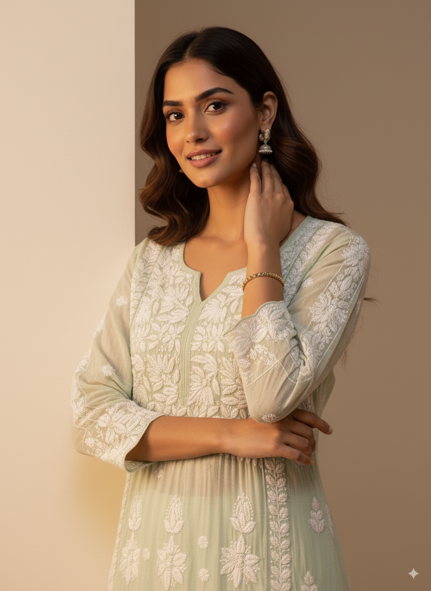 Zoya Muslin Kurti