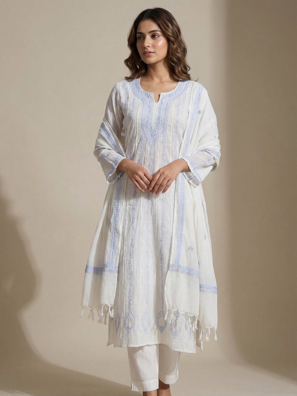 Lili Mul cotton Anarkali