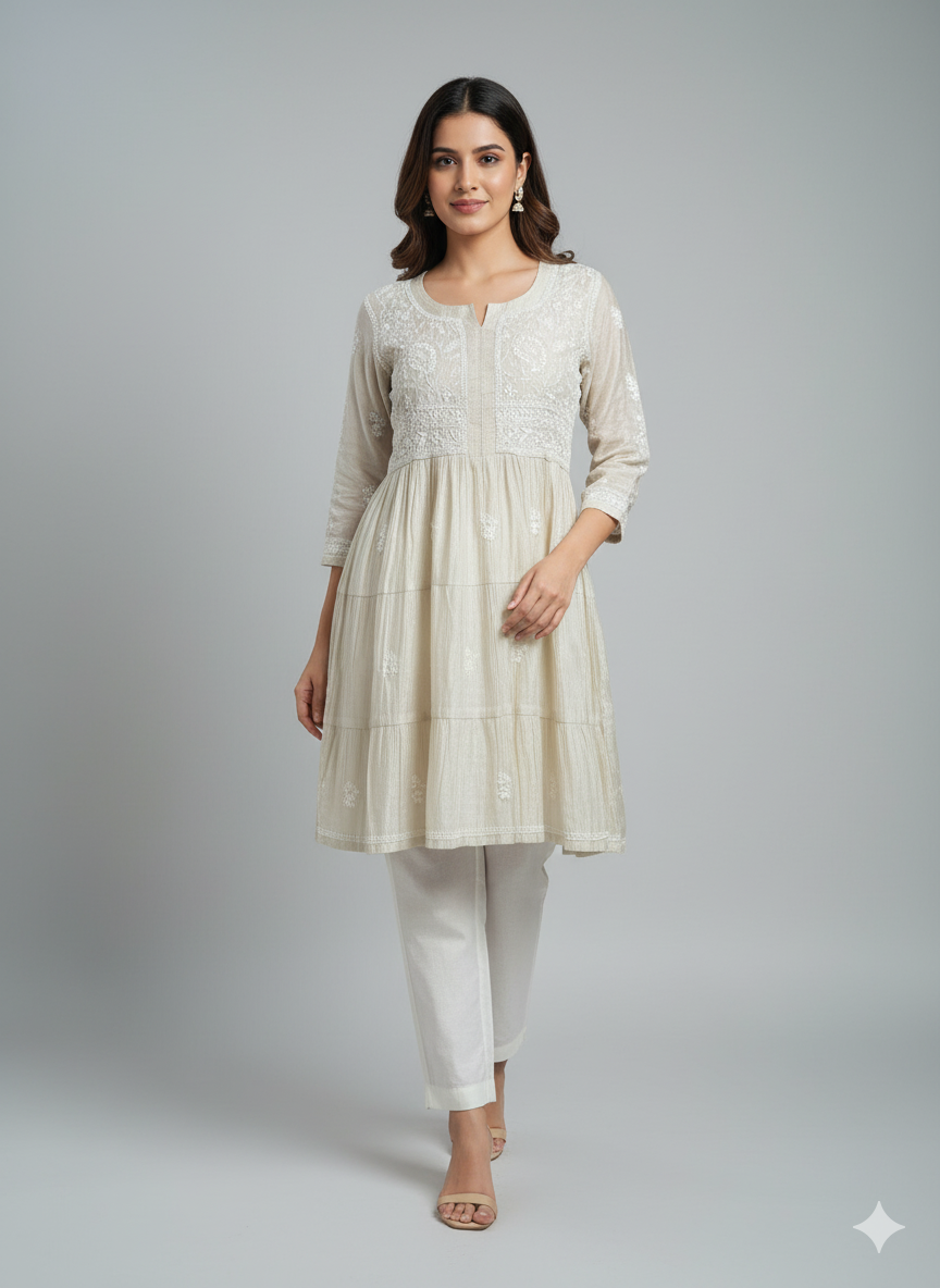 Jia Short tissue kurta