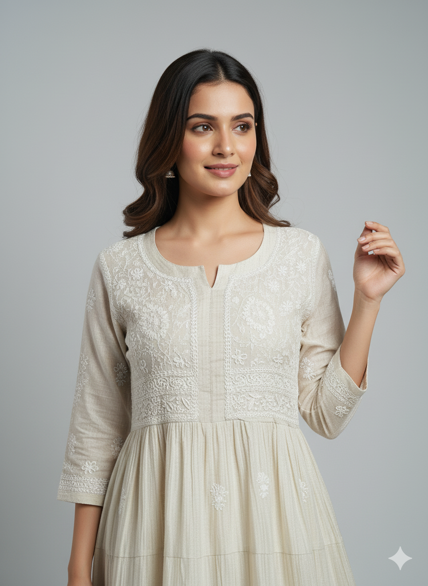 Jia Short tissue kurta