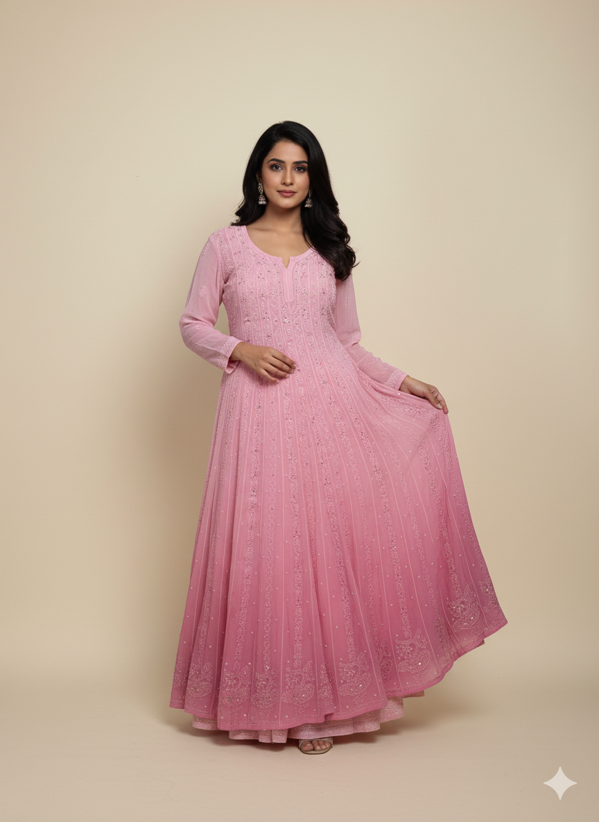 Nia Georgette Anarkali