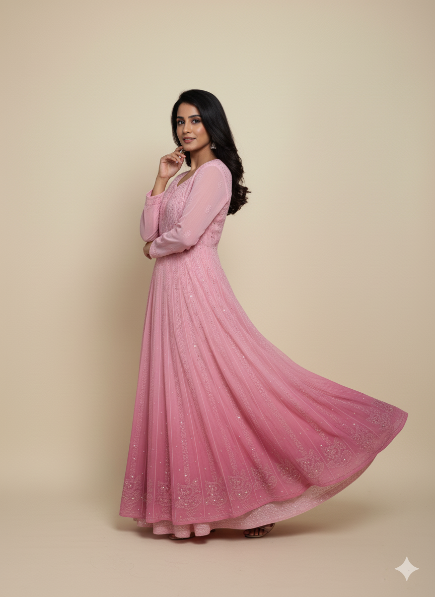 Nia Georgette Anarkali