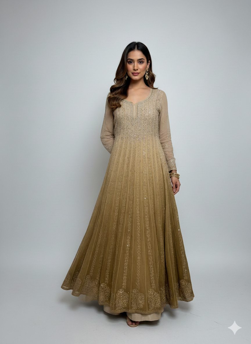 Nia Georgette Anarkali