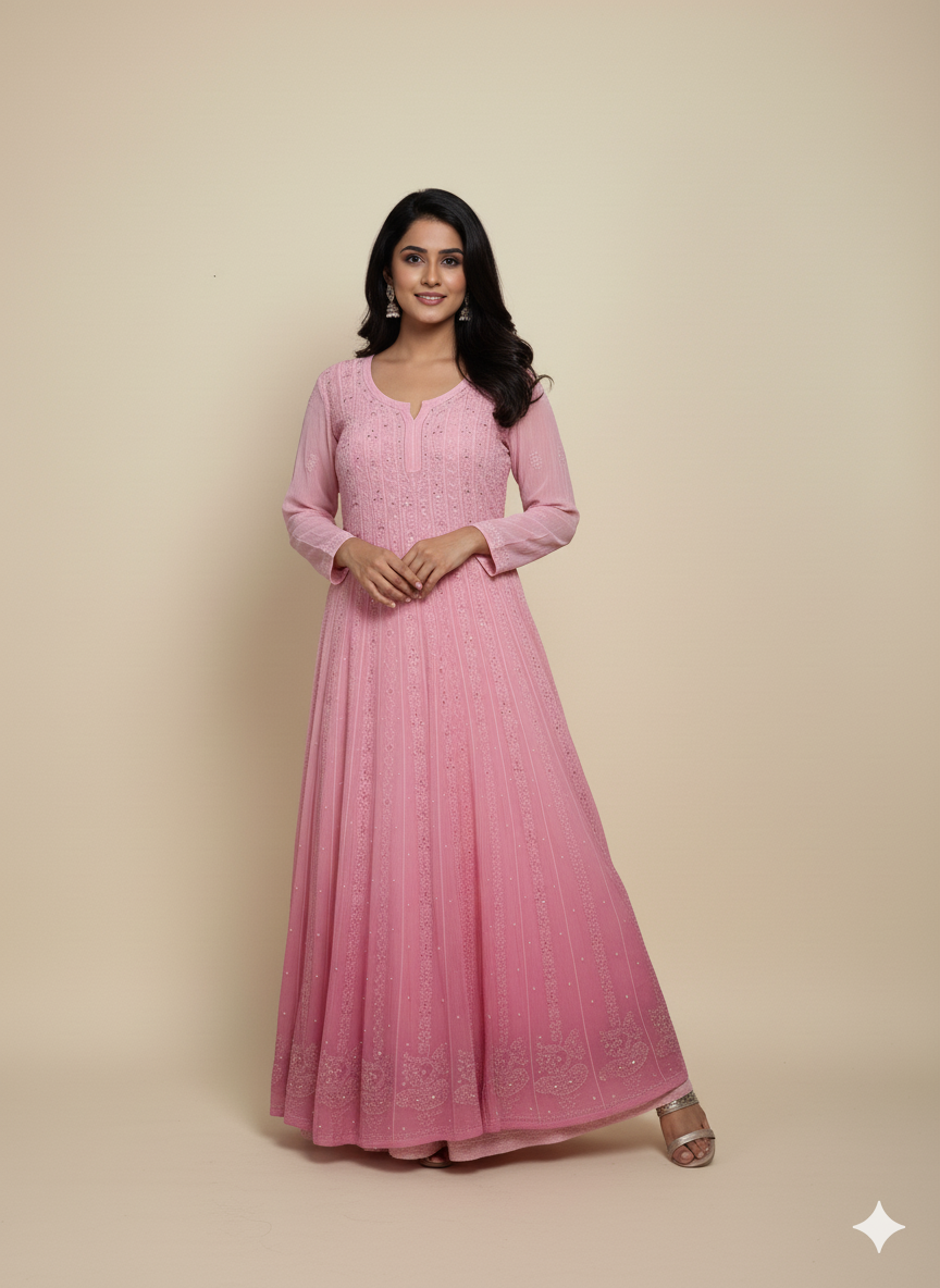 Nia Georgette Anarkali