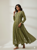 Khwaab Brocade A-line kurti