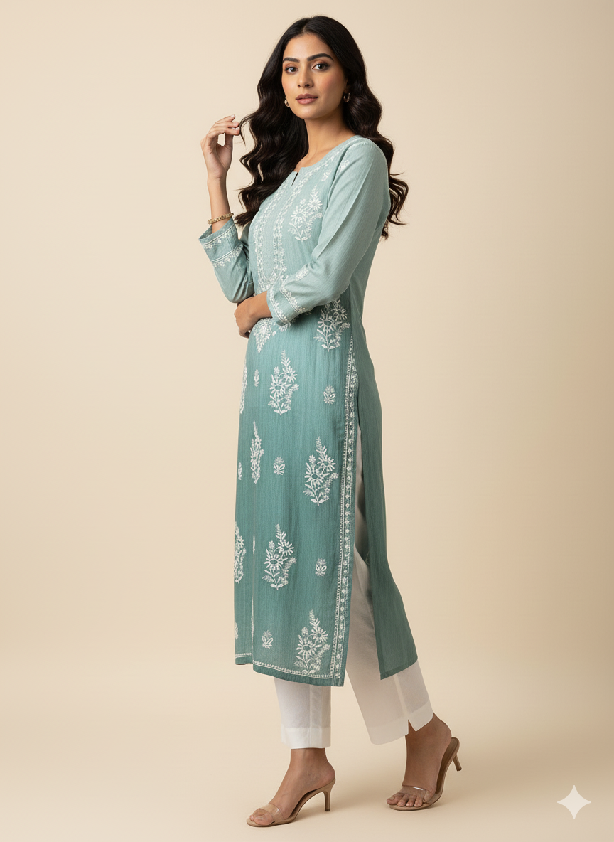 Diya Mul Ombre Kurti