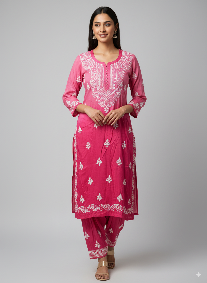 Elara Modal Satin Co-ord set