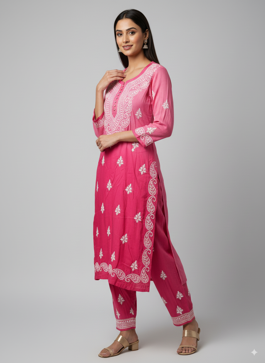 Elara Modal Satin Co-ord set