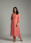 Pia Chanderi Co-ord set with Mukaish work