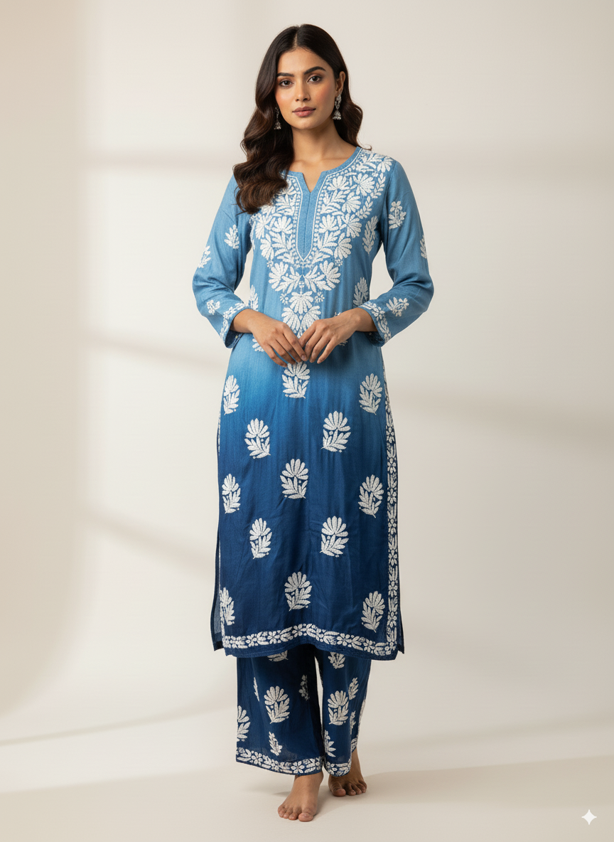 Elara Modal Satin Co-ord set