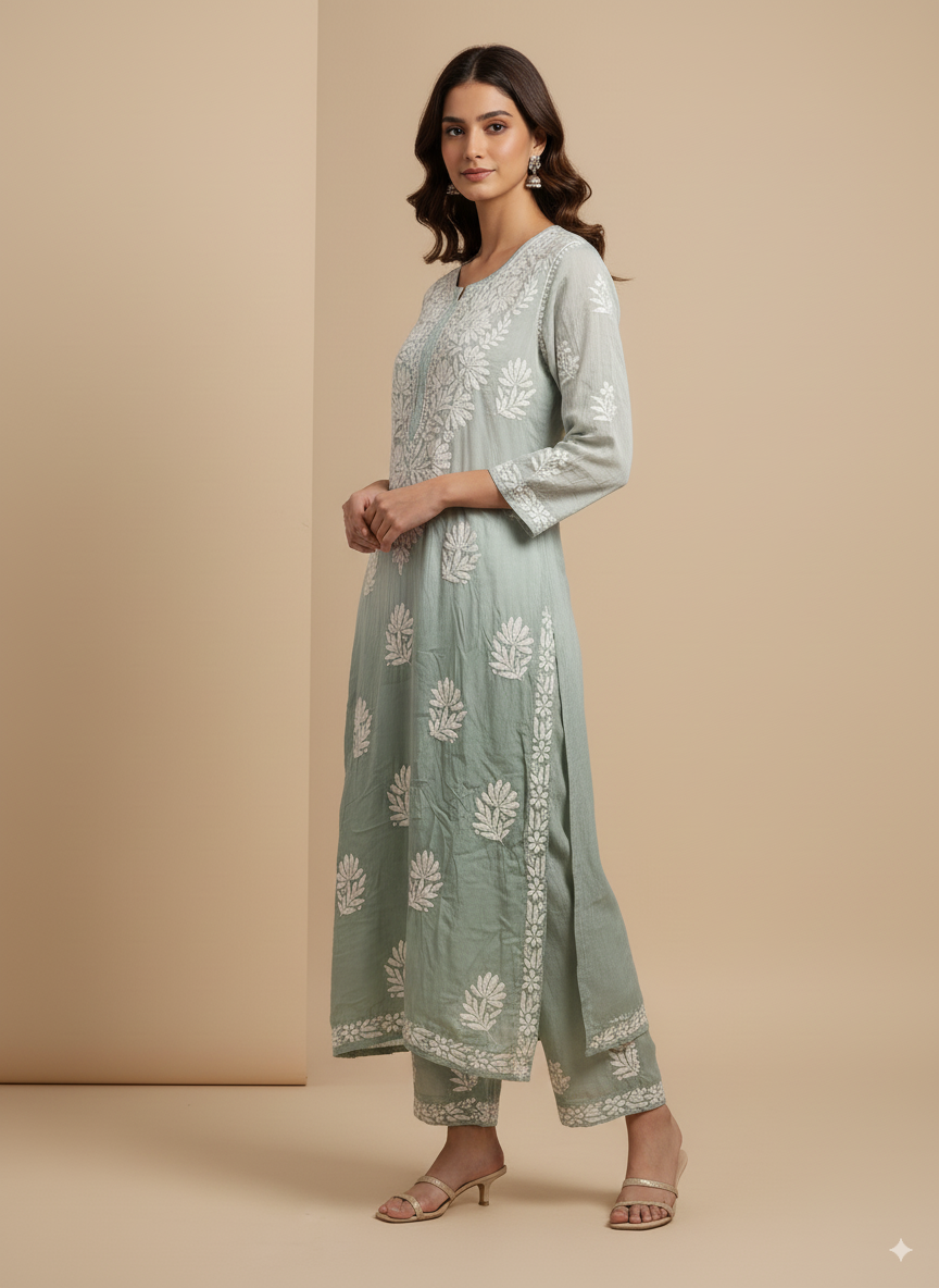 Elara Modal Satin Co-ord set