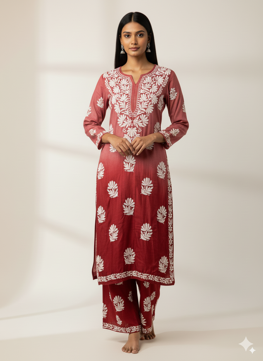 Elara Modal Satin Co-ord set