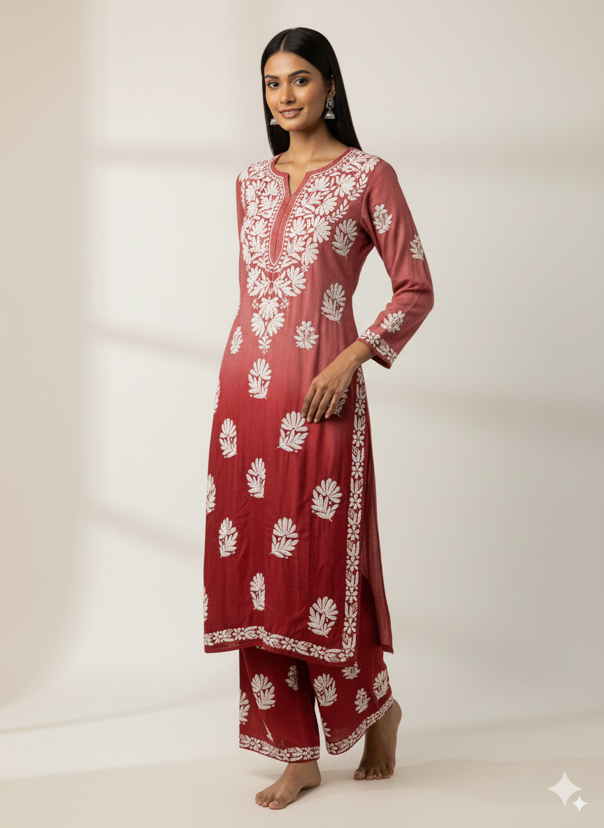 Elara Modal Satin Co-ord set