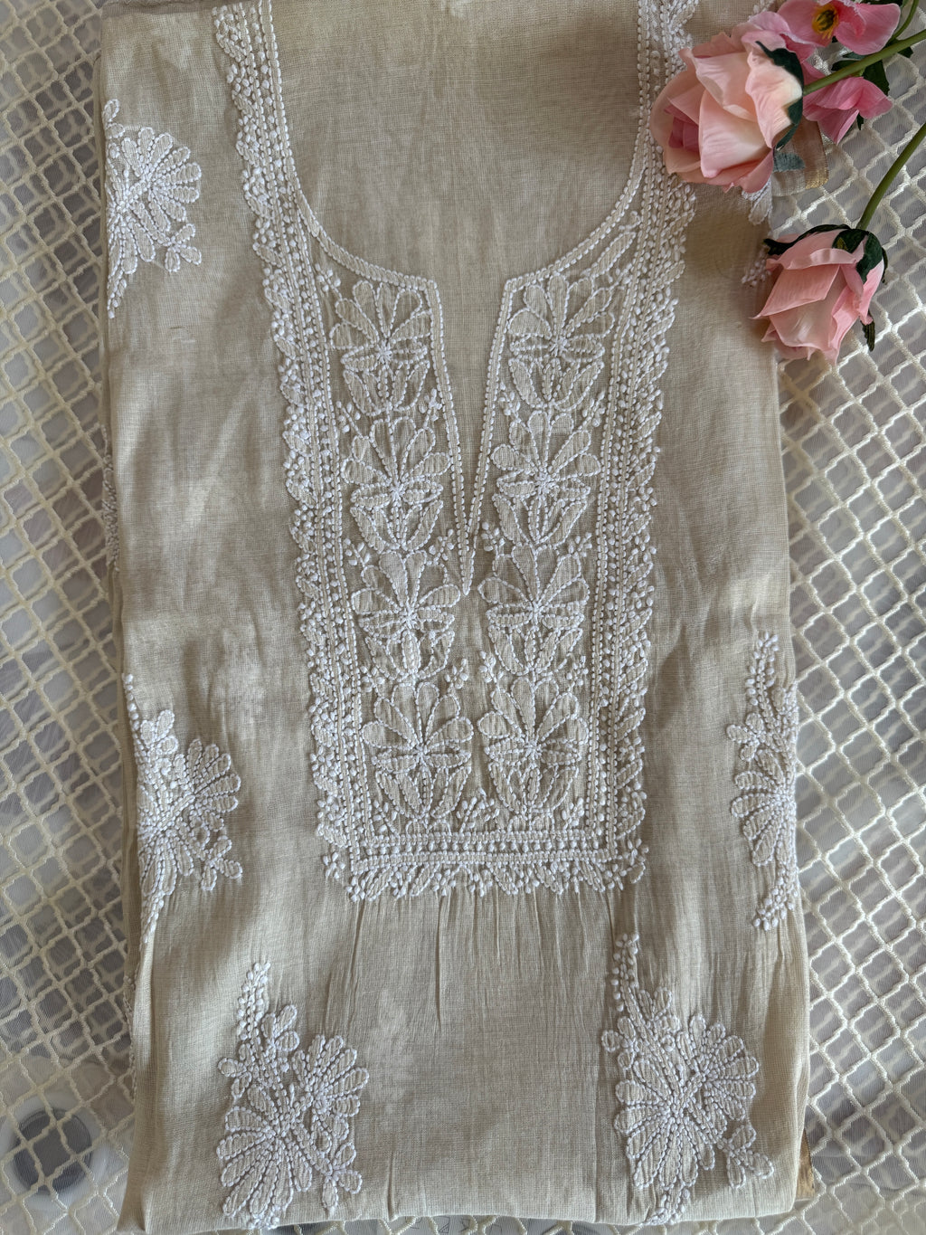 Pure Tissue Kurta Fabric